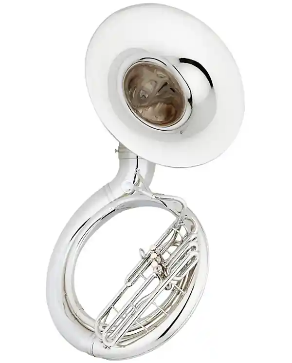 Livraison Express EASTMAN EPH495S SOUSAPHONE LAITON 3 PISTONS ARGENTÉ - avec étui
