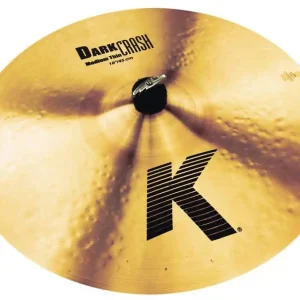 Quantité Limitée Zildjian K Dark Crash Med Thin Cymbal - 18 Inch