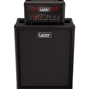 Meilleure Vente LANEY IRF-DUALR-112 "IRONHEART" PACK TÊTE D‘AMPLI DUALTOP + CAB 1x12"