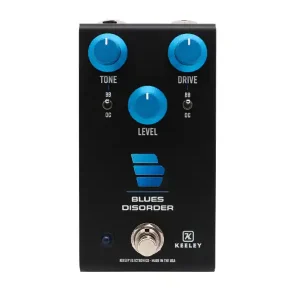 Quantité Limitée KEELEY KBDISORDER PÉDALE D‘EFFET BLUES DISORDER OVERDRDRIVE & DISTO