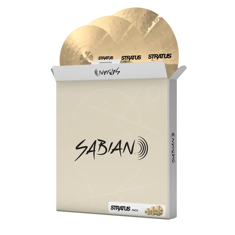 Sabian Stratus Performance Cymbal Set Expédié Aujourd'hui