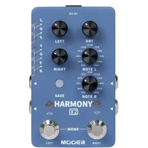 Commander Vite MOOER HARMONYX2 PÉDALE D‘EFFET