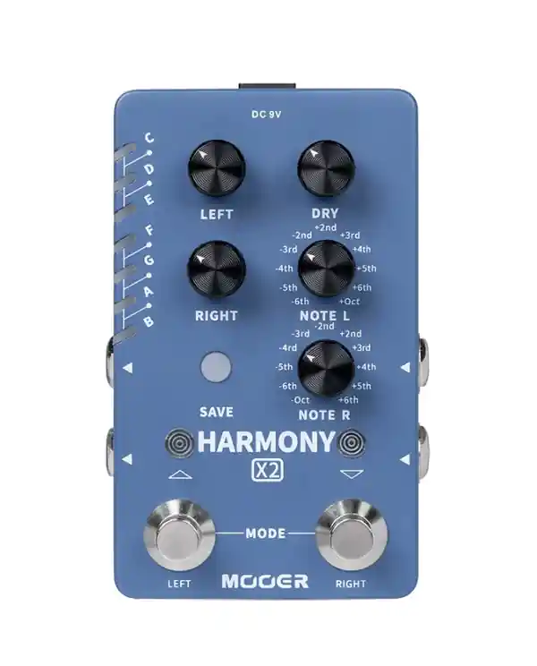 Commander Vite MOOER HARMONYX2 PÉDALE D‘EFFET