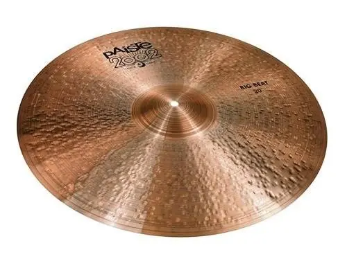 Paiste 2002 Black Big Beat 20 Inch Crash/Ride Offre Limitée