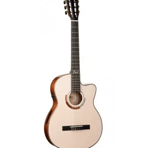 Nouvelle Collection CORT SOLENCANTO-WB GUITARE CLASSIQUE ELECTRO NATUREL avec étui