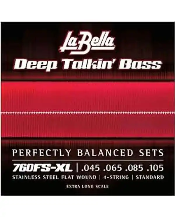 LABELLA 760FS JEU CORDES BASSE ELECTRIQUE FILET PLATS STANDARD 45-105 Promotion Saisonnière