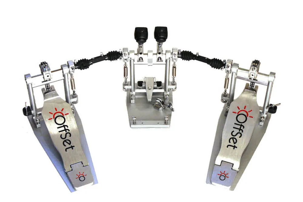 Offre Limitée Offset Eclipse Double Bass Drum Pedal System