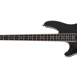 Bon Marché Schecter SLS Elite-4 ‘‘Evil Twin‘‘ 4-String Bass - Satin Black - Left Handed