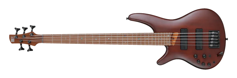 Certifié Ibanez SR505E SR 5-String Electric Left Handed Bass - Brown Mahogany