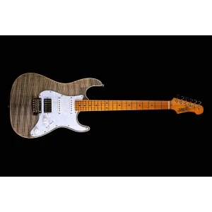 Meilleure Vente JET JS450TBK GUITARE ELECTRIQUE TYPE STRATOCASTER TRANSPARENT BLACK