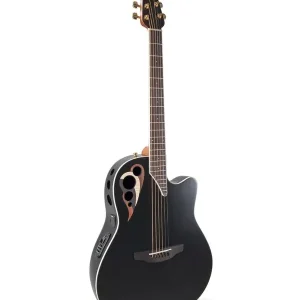 Bon Plan OVATION CDX40-5-G CELEBRITY ELITE DELUXE FOLK ELECTRO NOIRE SATINÉE