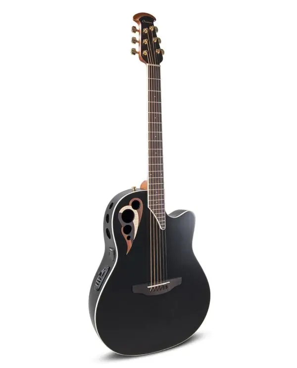 Bon Plan OVATION CDX40-5-G CELEBRITY ELITE DELUXE FOLK ELECTRO NOIRE SATINÉE