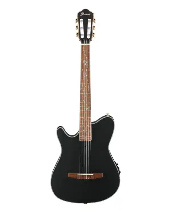 Soldes IBANEZ TOD10NL-TKF "TIM HENSON" GUITARE CLASSIQUE ELECTRO GAUCHER BK