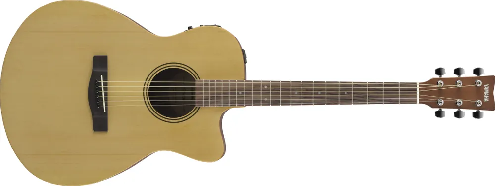Yamaha FSX400C Cutaway Concert Acoustic/Electric Guitar - Natural Satin Achat Immédiat