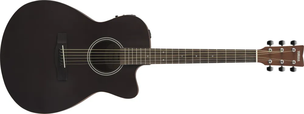 Yamaha FSX400C Cutaway Concert Acoustic/Electric Guitar - Smoky Black Acheter En Ligne