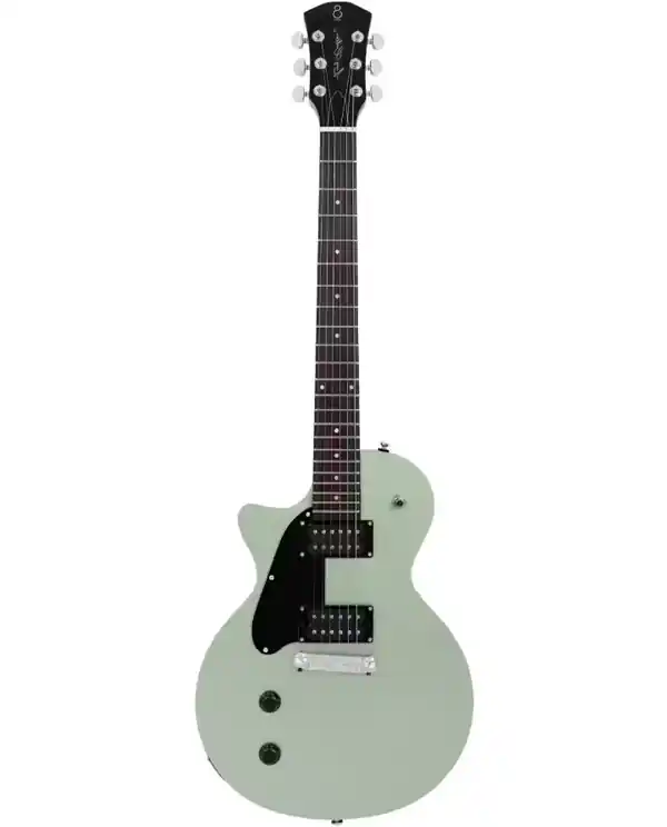 LARRY CARLTON L3 HH SGM SC ARCHTOP RN GUITARE ELECTRIQUE SURF GREEN Nouvel Arrivage