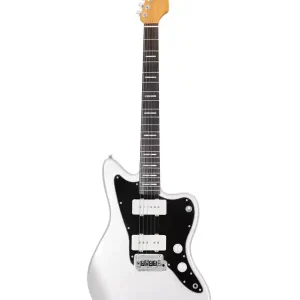 LARRY CARLTON J3 SILVER RN GUITARE ELECTRIQUE ARGENTÉE Offre Exclusive