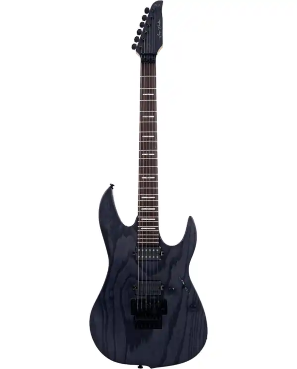 LARRY CARLTON X5 TBK.S GUITARE ELECTRIQUE "SUPERSTRAT" TRANS. BLACK Prix Cassé