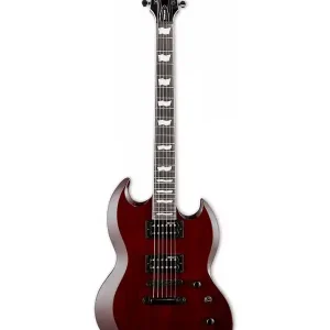 LTD VIPER256-STBC GUITARE ELECTRIQUE "SG" SEE THRU BLACK CHERRY Commande En Gros