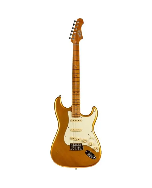 JET JS300GD GUITARE ELECTRIQUE TYPE STRATOCASTER GOLD Retour Gratuit