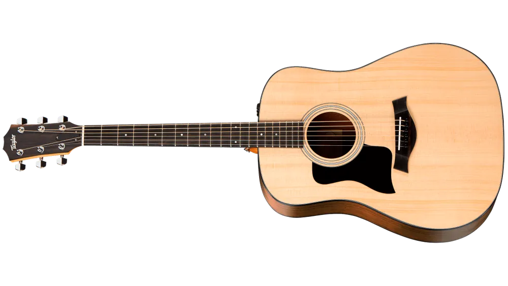 Acheter En Ligne Taylor Guitars 110e Dreadnought Walnut/Spruce Acoustic Electric Guitar with Gigbag - Left Handed