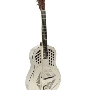 Offre Du Jour ROYALL TMP12/NI TAMPA GUITARE RESONATOR TRI CONE 12 FRET avec étui