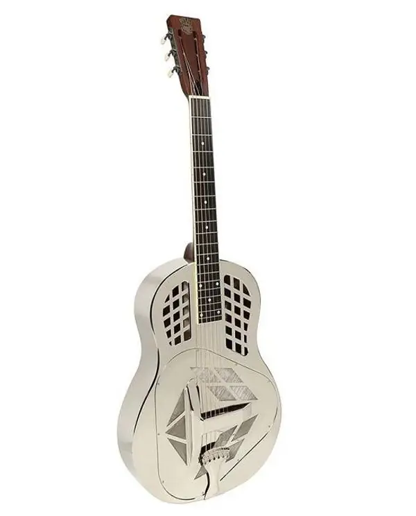 Offre Du Jour ROYALL TMP12/NI TAMPA GUITARE RESONATOR TRI CONE 12 FRET avec étui