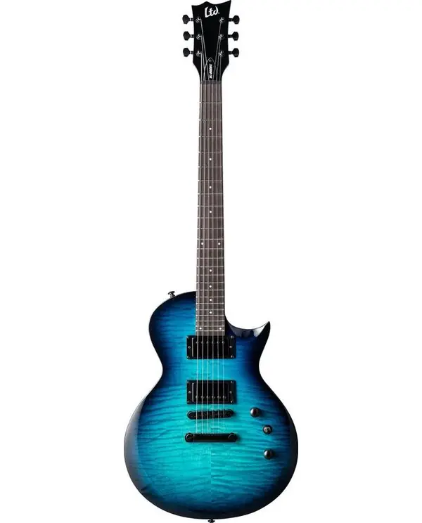 LTD EC200DX-BLB GUITARE ELECTRIQUE "LES PAUL" BLUE BURST Vente Flash