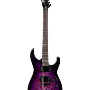 Remise LTD M200DXNT-PRB GUITARE ELECTRIQUE "SUPERSTRAT" PURPLE BURST