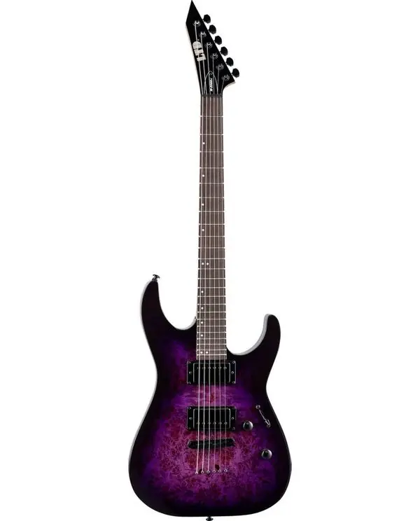 Remise LTD M200DXNT-PRB GUITARE ELECTRIQUE "SUPERSTRAT" PURPLE BURST