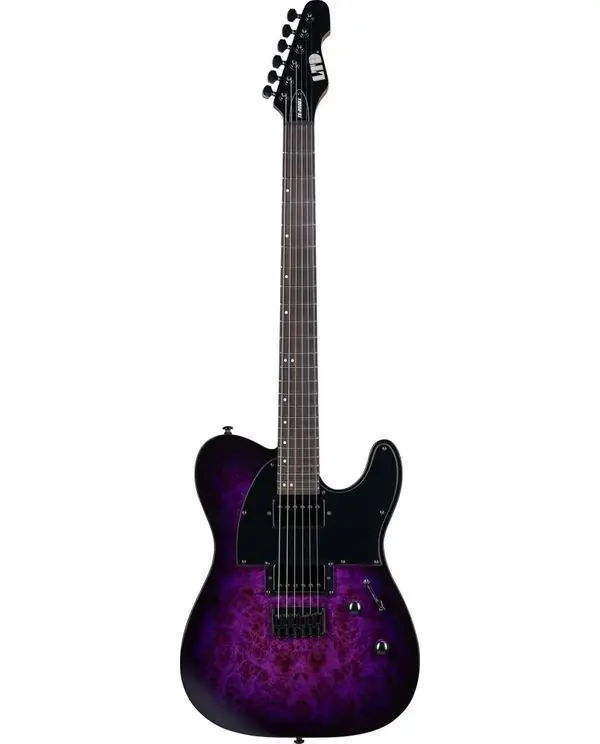 LTD TE200DX-PRB GUITARE ELECTRIQUE "TELECASTER" PURPLE BURST Offre Du Jour