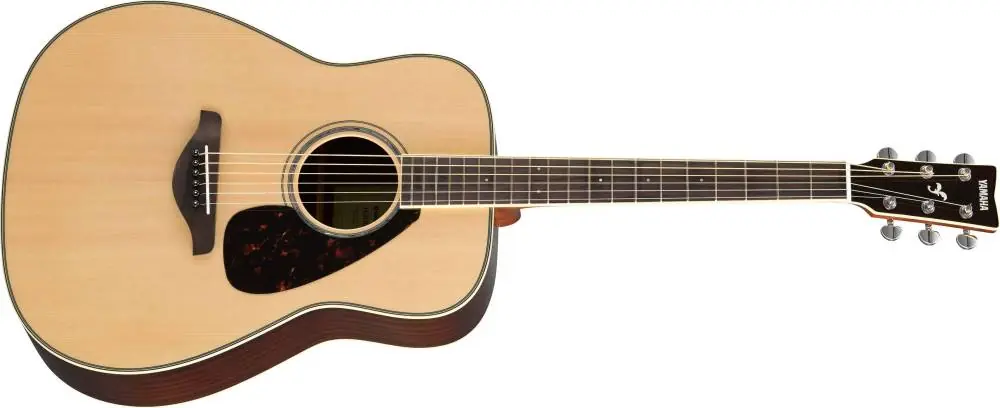 Yamaha FG830 Acoustic Steel Guitar - Natural Finish Quantité Limitée