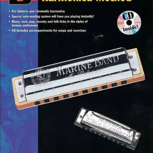 Jusqu'à Épuisement Des Stocks Alfred Publishing Basix Harmonica Method - Manus/Manus - Harmonica - Book/Enhanced CD