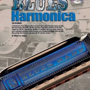 Koala Music Publications Progressive Blues Harmonica For Beginners - Johnson - Harmonica - Book/CD Bon Plan