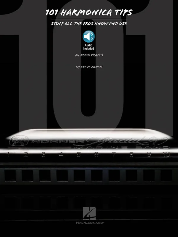 Hal Leonard 101 Harmonica Tips - Cohen - Book/Audio Online Prix Promo