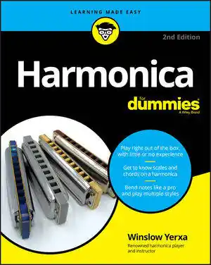 Livraison Express John Wiley & Sons, Inc. Harmonica For Dummies (2nd Edition) - Yerxa - Harmonica - Book/Audio Online