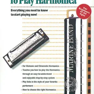 Nouvelle Collection Alfred Publishing Alfred‘s Teach Yourself to Play Harmonica - Manus/Manus - Harmonica - Book/Hohner Harmonica