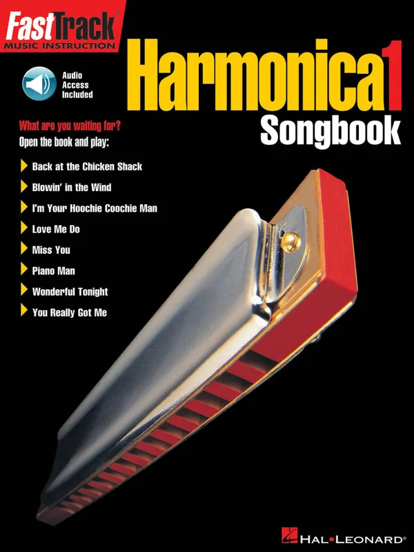 Commande En Gros Hal Leonard FastTrack Harmonica Songbook Level 1 - Book/Audio Online