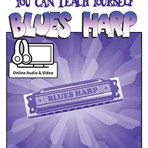Mel Bay You Can Teach Yourself Blues Harp - Duncan - Harmonica - Book/Media Online Commande En Gros