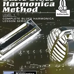 Livraison Express Mel Bay Basic Blues Harmonica Method Level 1 - Barrett - Harmonica - Book/Audio Online