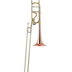 Dernière Chance STOMVI TITAN TROMBONE COMPLET VERNI PAVILLON CUIVRE étui et emb