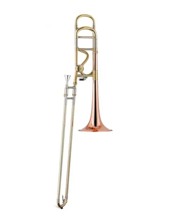 Dernière Chance STOMVI TITAN TROMBONE COMPLET VERNI PAVILLON CUIVRE étui et emb