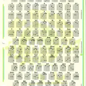 Ducks Deluxe The Practical Ukulele Chord and Fretboard Chart Prix Promo