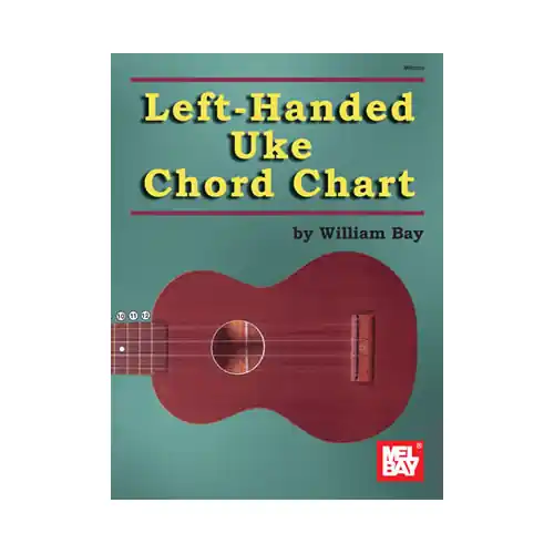 Offre Limitée Mel Bay Left-Handed Uke Chord Chart
