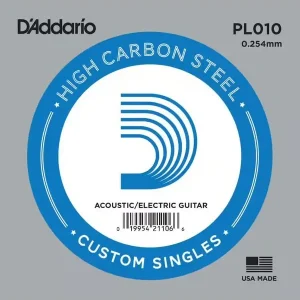 Authentique D‘ADDARIO PL010 CORDE GUITARE ELECTRIQUE .010