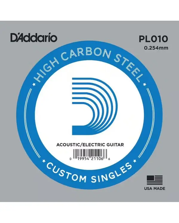 Authentique D‘ADDARIO PL010 CORDE GUITARE ELECTRIQUE .010