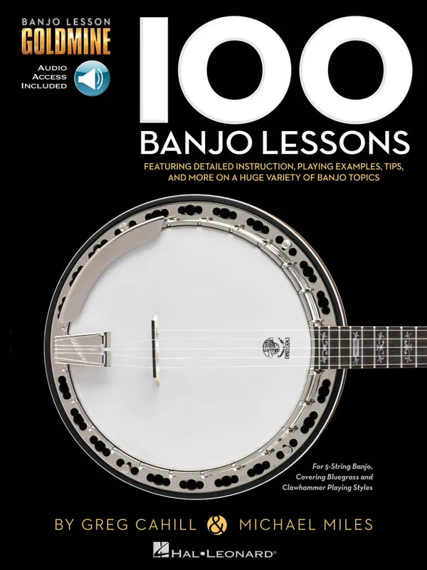 Hal Leonard 100 Banjo Lessons - Cahill/Miles - Book/Audio Online Meilleure Vente