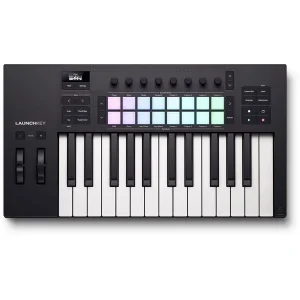 Must-Have NOVATION LAUNCHKEY-25-MK4 CLAVIER MAITRE 25 TOUCHES & 16 PADs