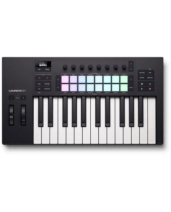 Must-Have NOVATION LAUNCHKEY-25-MK4 CLAVIER MAITRE 25 TOUCHES & 16 PADs