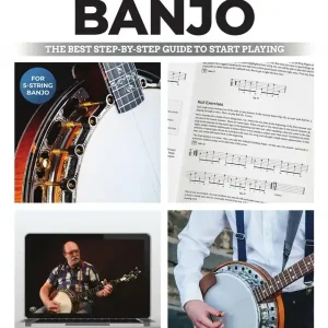 Hal Leonard Do-It-Yourself Banjo - Schmidt - Banjo TAB - Book/Media Online Nouvel Arrivage